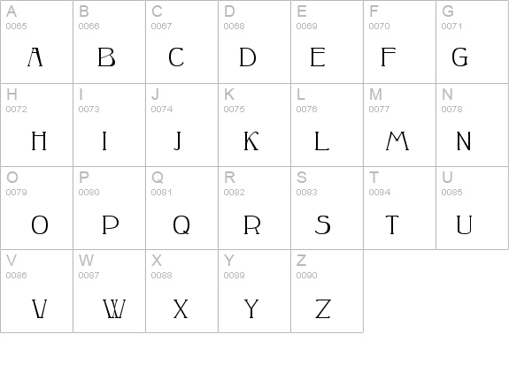 Peake-Squat details - Free Fonts at FontZone.net