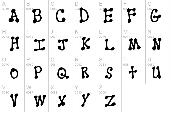 PenStitching Normal details - Free Fonts at FontZone.net