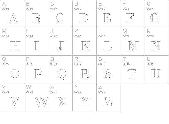 PerlaOutline details - Free Fonts at FontZone.net