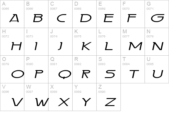 Persia Extended Italic details - Free Fonts at FontZone.net