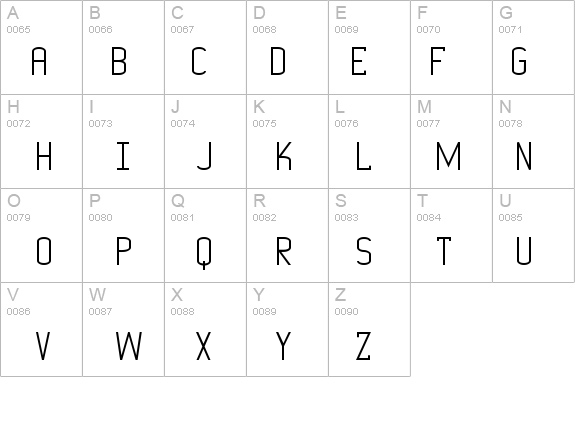 PeterPierre Plain details - Free Fonts at FontZone.net