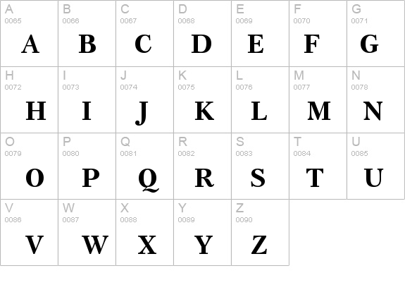 PetersburgCTT Bold details - Free Fonts at FontZone.net