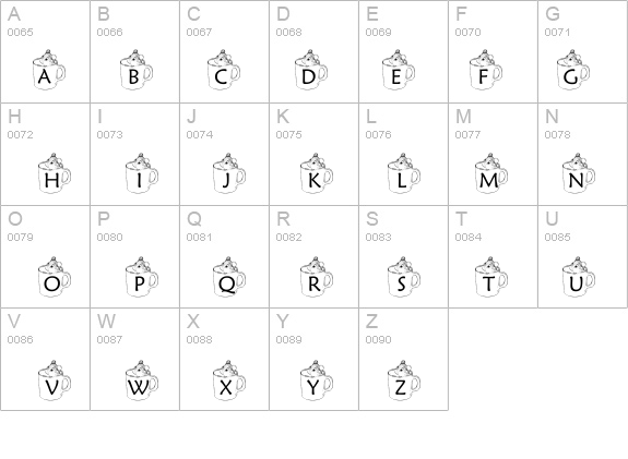 pf_mouse_cup1 details - Free Fonts at FontZone.net