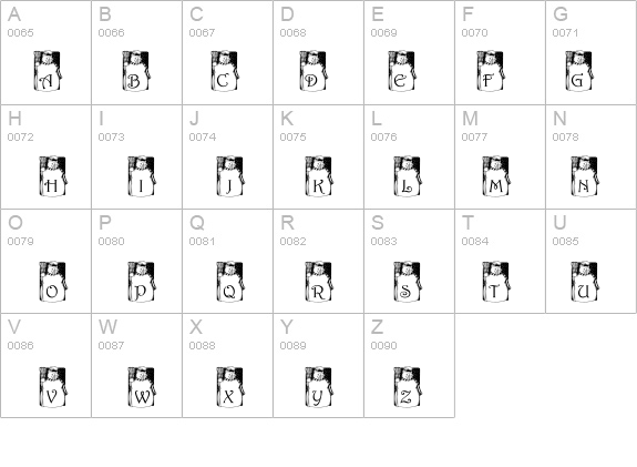 pf_snowman1 details - Free Fonts at FontZone.net