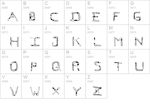 Pf_veryverybadfont7-Liquid details - Free Fonts at FontZone.net