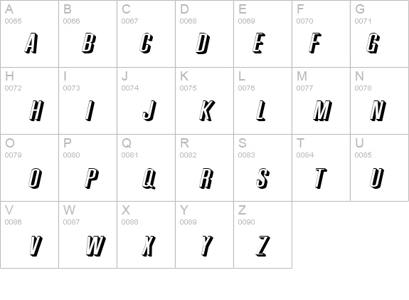 Phoenix-Extended Italic details - Free Fonts at FontZone.net