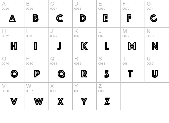 PhosphateInline details - Free Fonts at FontZone.net