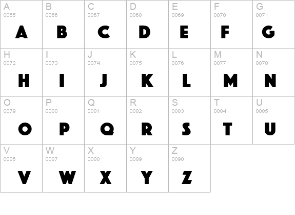 PhosphateSolid details - Free Fonts at FontZone.net