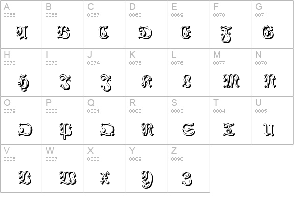 PhraxturedShadowed details - Free Fonts at FontZone.net