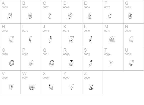 Pi in the SciFi details - Free Fonts at FontZone.net