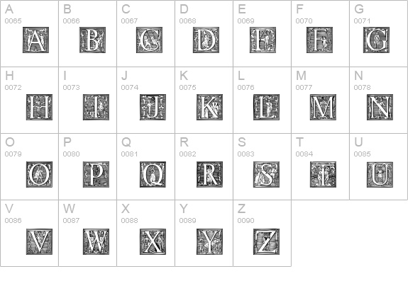 Picto Glyphs details - Free Fonts at FontZone.net