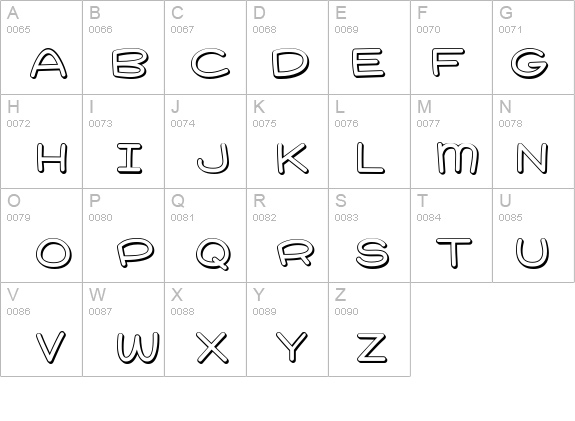 Pie Contest BTN Shadow details - Free Fonts at FontZone.net