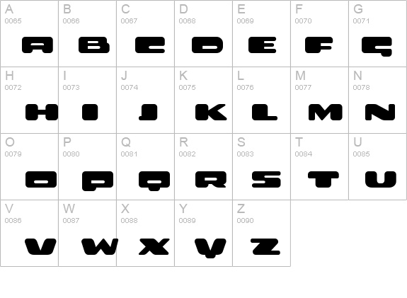 PILOT Heavy details - Free Fonts at FontZone.net