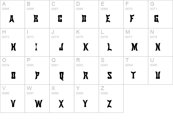 Pinch Drunk details - Free Fonts at FontZone.net