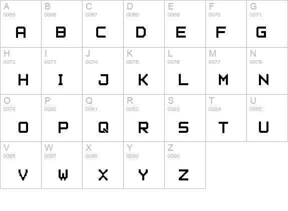 Pixel Font-7 details - Free Fonts at FontZone.net