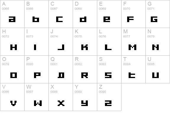 Pixeldust Bold details - Free Fonts at FontZone.net