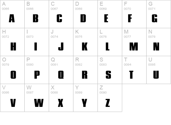 Plakat-Heavy details - Free Fonts at FontZone.net