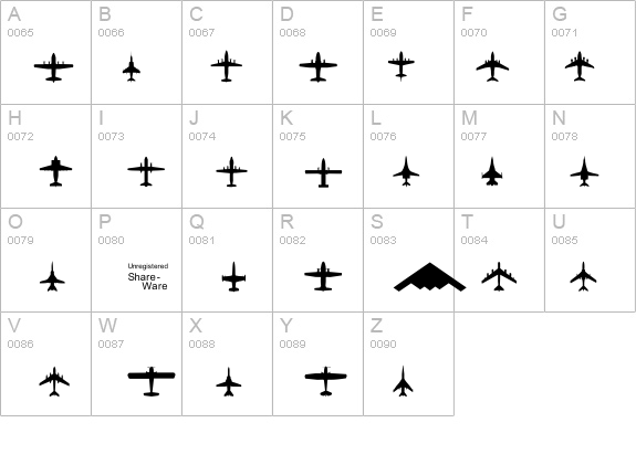 Planes-T-Modern details - Free Fonts at FontZone.net