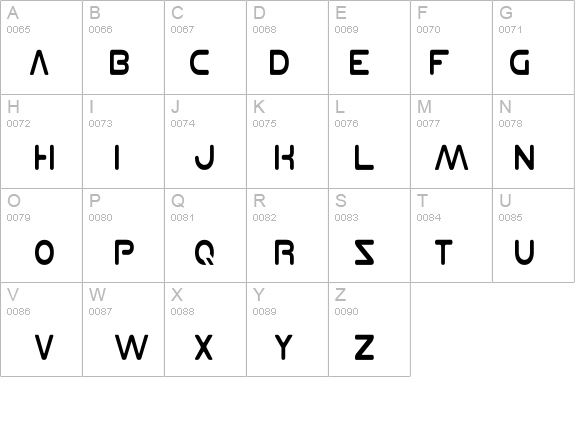 Planet N Condensed details - Free Fonts at FontZone.net