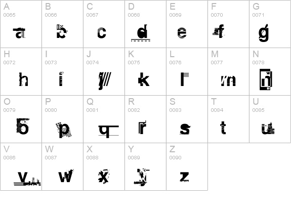 Planned Obsolescence details - Free Fonts at FontZone.net