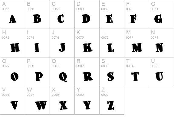 PleasinglyPlump details - Free Fonts at FontZone.net