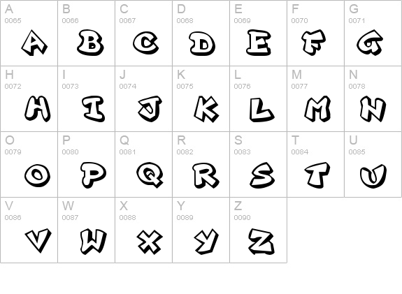 Plok details - Free Fonts at FontZone.net