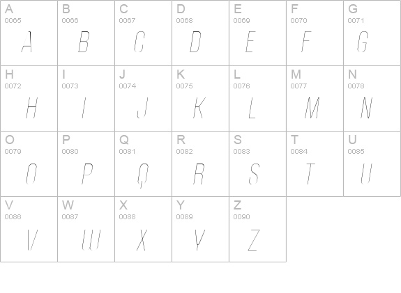 Politica Thin Italic details - Free Fonts at FontZone.net