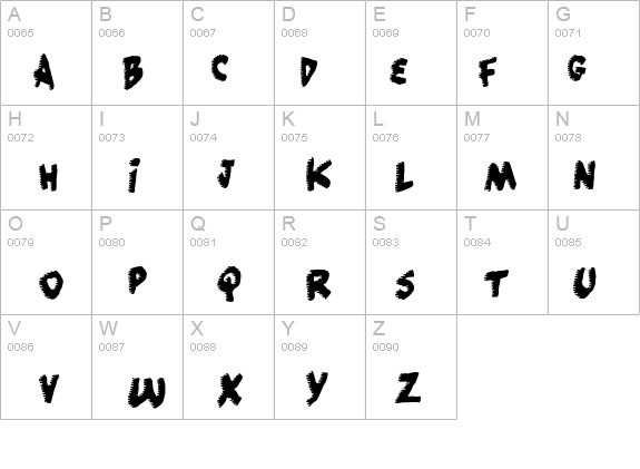 Popcorn NOT included details - Free Fonts at FontZone.net