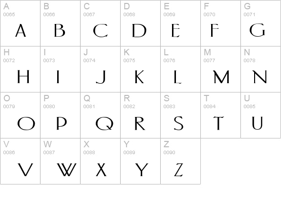 PortlandRoman Bold details - Free Fonts at FontZone.net