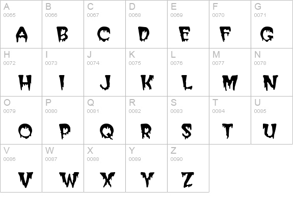 PostCryptA details - Free Fonts at FontZone.net