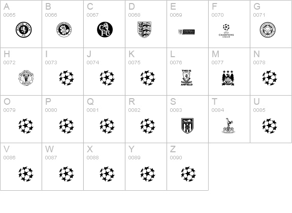 premiership details - Free Fonts at FontZone.net