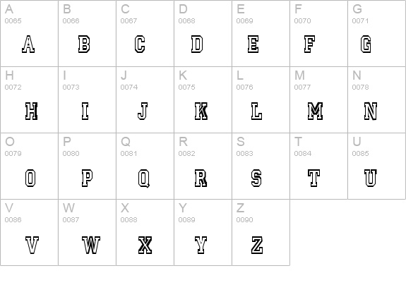 Princeton-Condensed Normal details - Free Fonts at FontZone.net