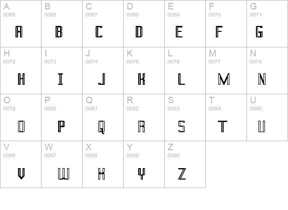 Prussian Brew Upper details - Free Fonts at FontZone.net