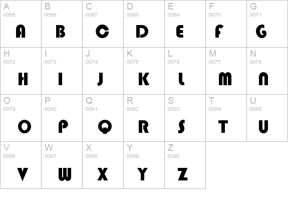 QTBlimpo Regular details - Free Fonts at FontZone.net