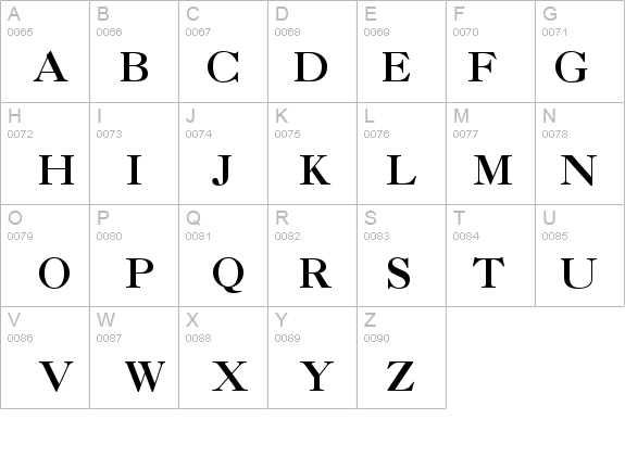 QTCaslan Bold details - Free Fonts at FontZone.net
