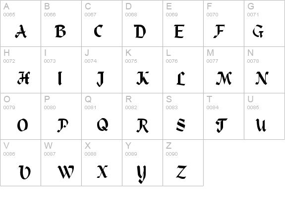 QTHeidelbergType Regular details - Free Fonts at FontZone.net