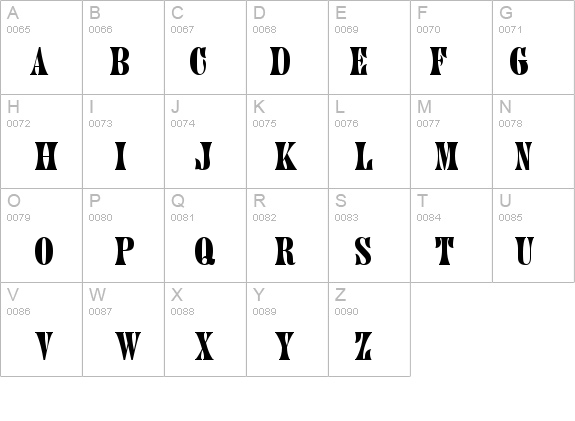 QTJupiter Regular details - Free Fonts at FontZone.net
