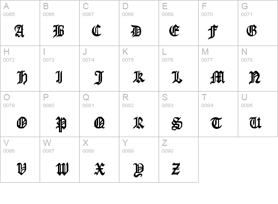 QTLondonScroll Regular details - Free Fonts at FontZone.net
