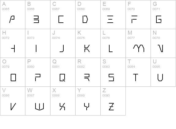 QTRobotic2000 Regular details - Free Fonts at FontZone.net