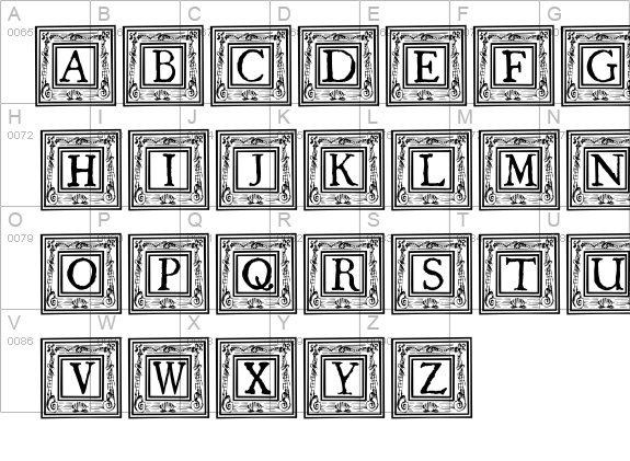 QuaNauticale_Initials_No1 details - Free Fonts at FontZone.net