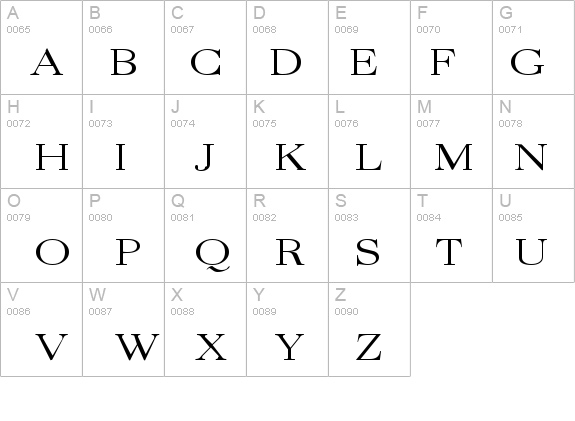 Quantas Broad Light Regular details - Free Fonts at FontZone.net