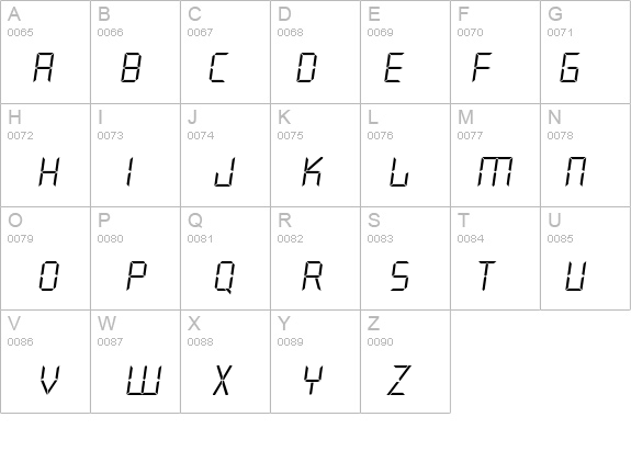 Quartz-LightIta details - Free Fonts at FontZone.net