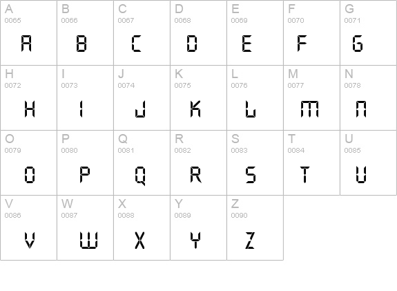 Quartz-Mdm details - Free Fonts at FontZone.net