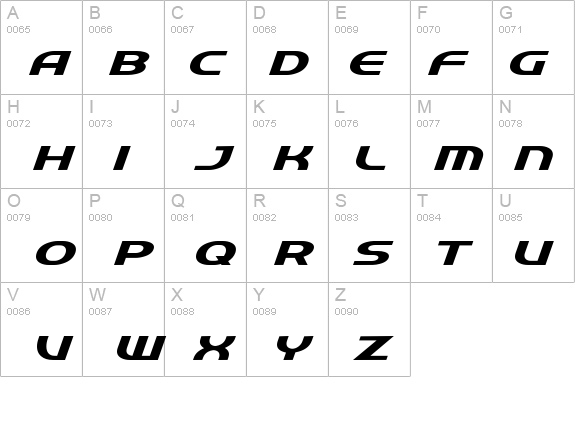 QuickExpress details - Free Fonts at FontZone.net