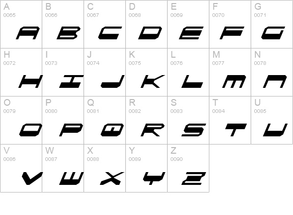 QuickGear Italic details - Free Fonts at FontZone.net