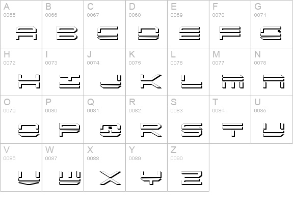 QuickStrike Shadow details - Free Fonts at FontZone.net