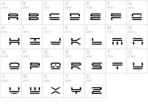 QuickStrike details - Free Fonts at FontZone.net