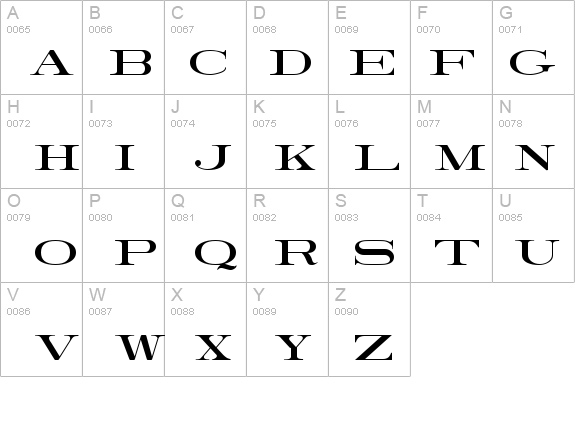 RailroadRoman details - Free Fonts at FontZone.net
