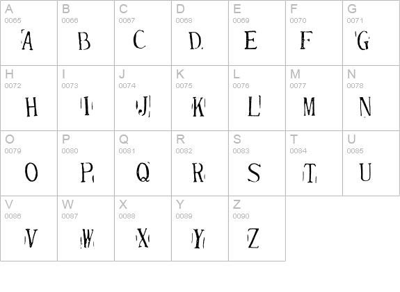 Randy Described Eternity details - Free Fonts at FontZone.net
