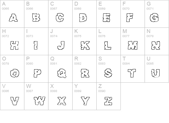 Raptor Attack details - Free Fonts at FontZone.net